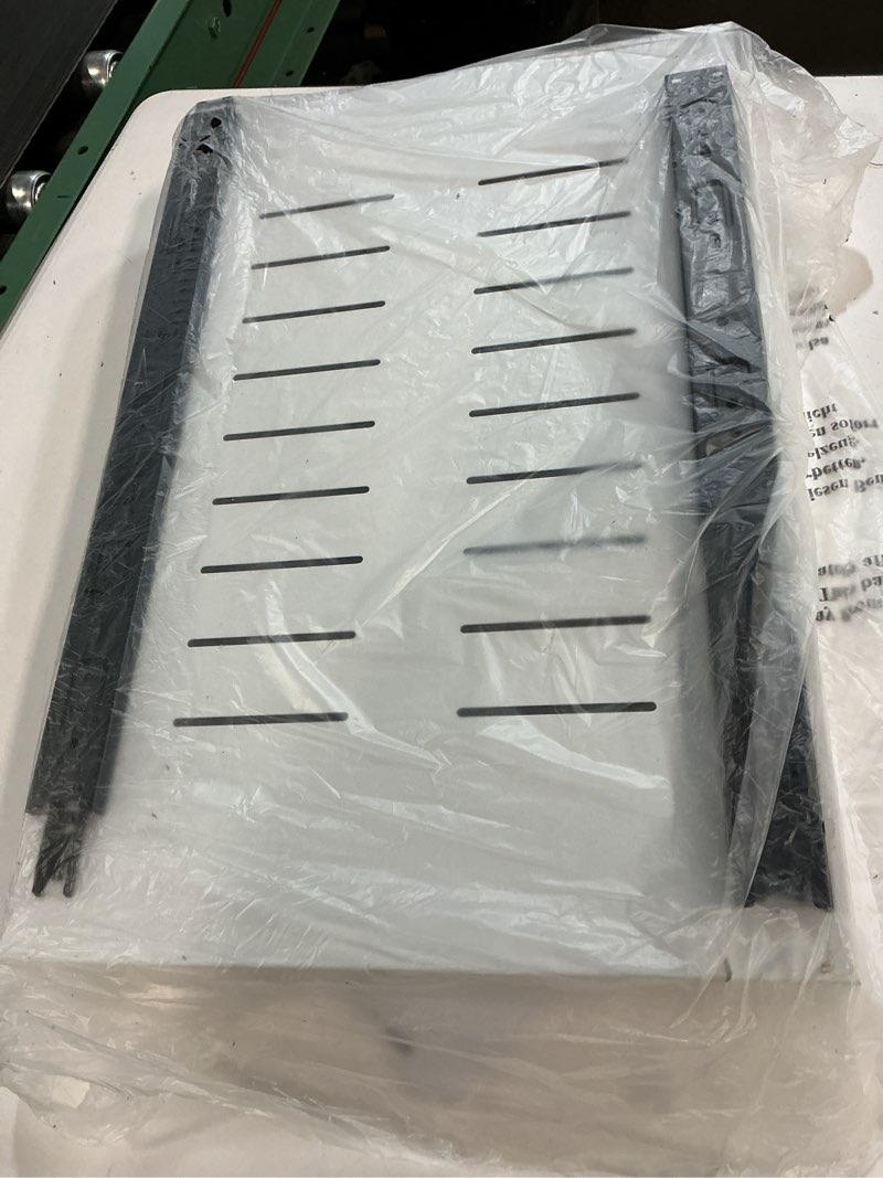 Condition photo showing Good Condition for 2Pack Pull out Cabinet Organizer, 21"Deep, Heavy Duty Full-extension Slide out Drawers for Kitchen Cabinet, Roll out Shelf Storage with Nano Adhesive for Pots, Bathroom, Pantry, Home, White White 13.8"Wide-21"Deep (2Pack?