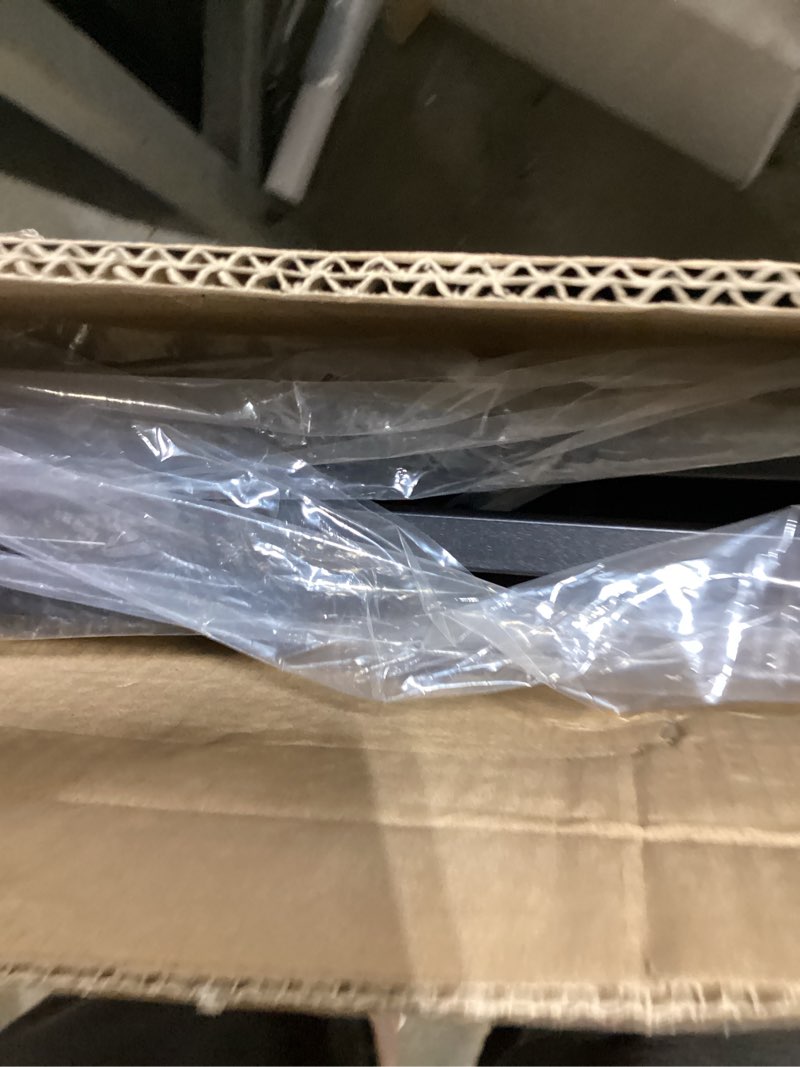 Condition photo showing Good Condition for babelio 72" extra wide baby gate, 30" tall auto close dog fence for stairs kitchen doorways fireplace, hardware mounted pet gate indoor, foldable 3 metal panels, black black 72" wide gate - 3 panels