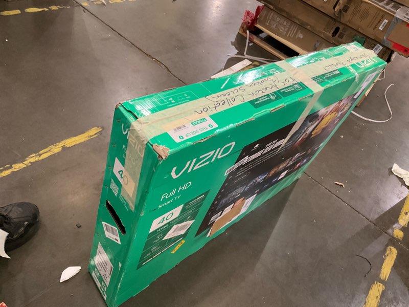 Condition photo showing As Is for VIZIO 40-inch Full HD 1080p Smart TV with DTS Virtual: X, Alexa Compatibility, Google Cast Built-in, Bluetooth Headphone Capable, (VFD40M-08 New) 40 inch