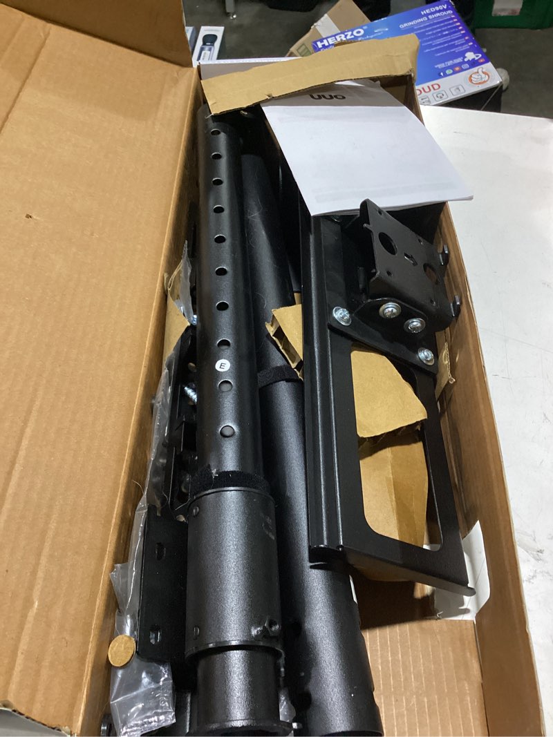 Condition photo showing Good Condition for onn full motion ceiling tv mount for 26" to 65" tvs, ul listed, holds up to 110 lbs