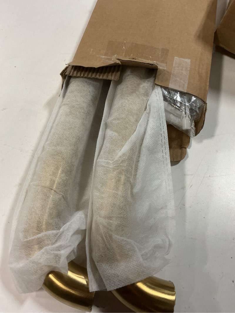 Condition photo showing New/Like New for Shower Grab Bar, 2 Pack 16 Inch Gold Bathroom Grab Bar, 1.25" Diameter 304 Stainless Steel Anti-Slip Grab Bars for Bathtubs and Showers, Handicap Shower Grab Bar for Seniors Elderly