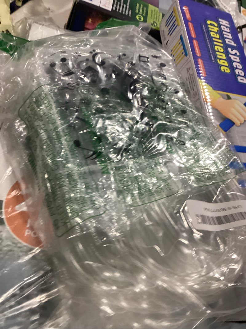 Condition photo showing As Is for Sweetude 36 Pcs Music Notes Gift Bags with Handle Clear PVC Musical Treat Bags Bulk Music Theme Party Favor Gifts for Musical Theme Birthday Party Supplies (5.9 x 6.3 x 2.7 Inches)