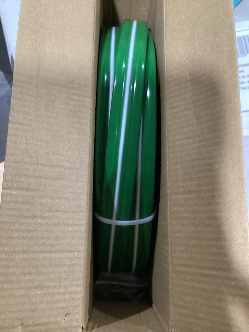 Condition photo showing Good Condition for Breeze Touch 50FT Sprinkler Hoses, Flexible Garden Hose with High-Mist Spray, Leakproof Flat Irrigation Hose, Grass Watering Soaker Hose with Stakes for Lawn & Yard 50 FT