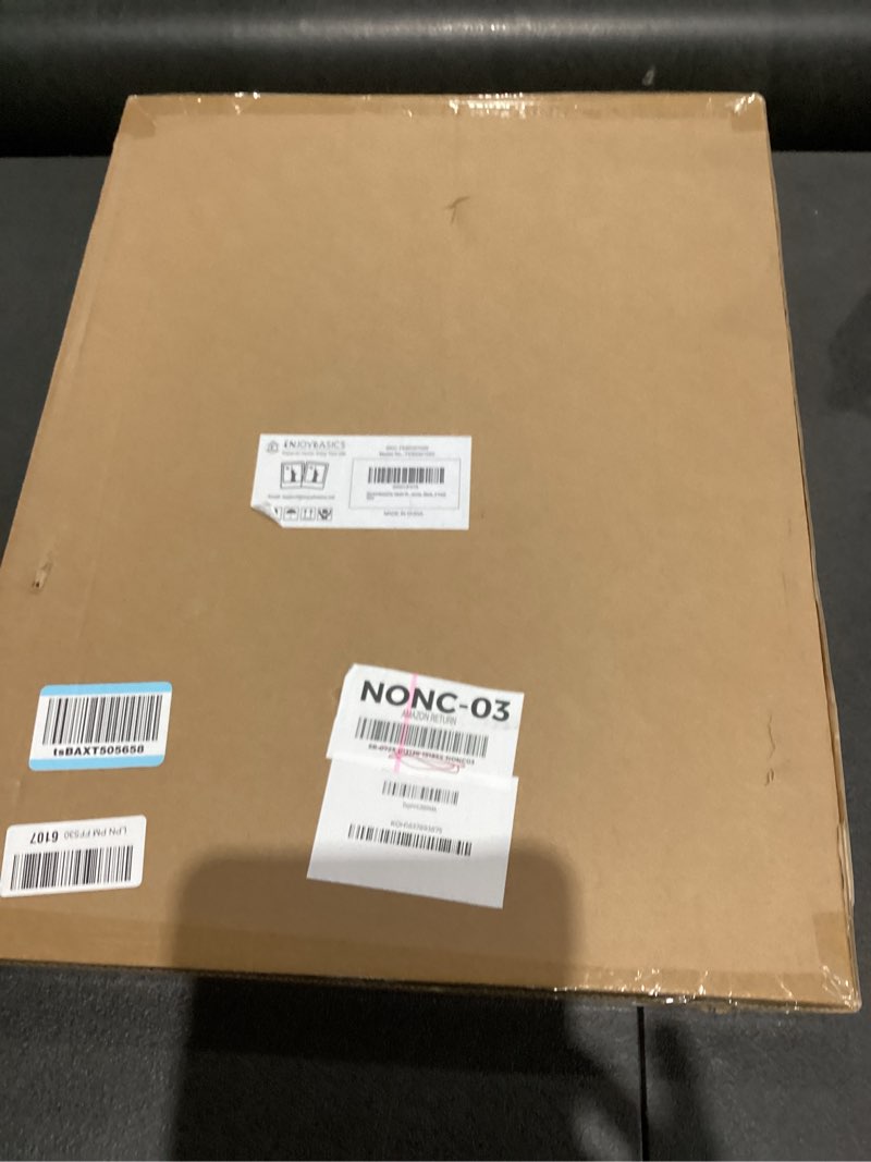 Condition photo showing New/Like New for ENJOYBASICS 18x24 Picture Frame, Display Poster 16x20 with Mat or 18 x 24 Without Mat, Wall Gallery Photo Frames, Black, 2 Pack Black 18x24