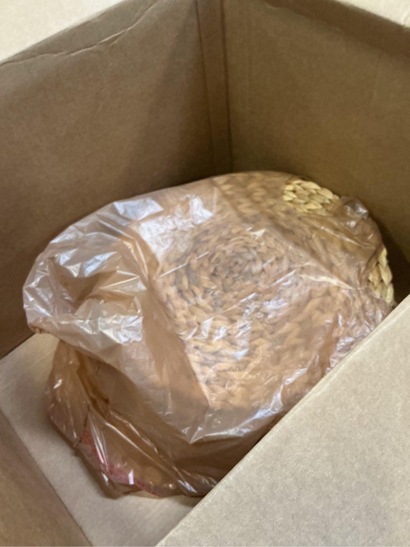 Condition photo showing Good Condition for 10 Pack, Round Woven Placemats, Natural Water Hyacinth Place mats, Braided Straw Table Mats for Dini