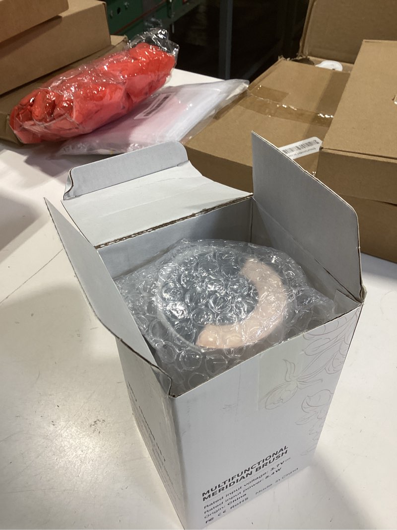 Condition photo showing Good Condition for leg massager for circulation and pain relief, lymphatic drainage & varicose veins support - calf, foot & knee massager with soothingpulse, heat, light & vibration - white