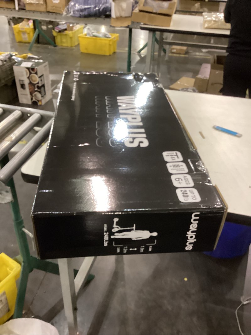 Condition photo showing New/Like New for Kick Scooter for Ages 6+,Kid, Teens & Adults. Max Load 240 LBS. Foldable, Lightweight, 8IN Big Wheels for Kids, Teen and Adults, 4 Adjustable Levels. Bearing ABEC9 Blue