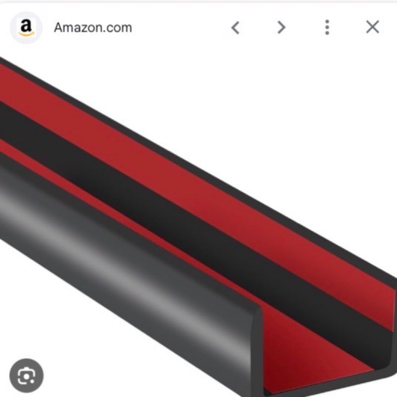 Rubber edge trin Flexible Self ...s Fumitures 20t, ??63.5?2-1/2? MADE IN CHINA