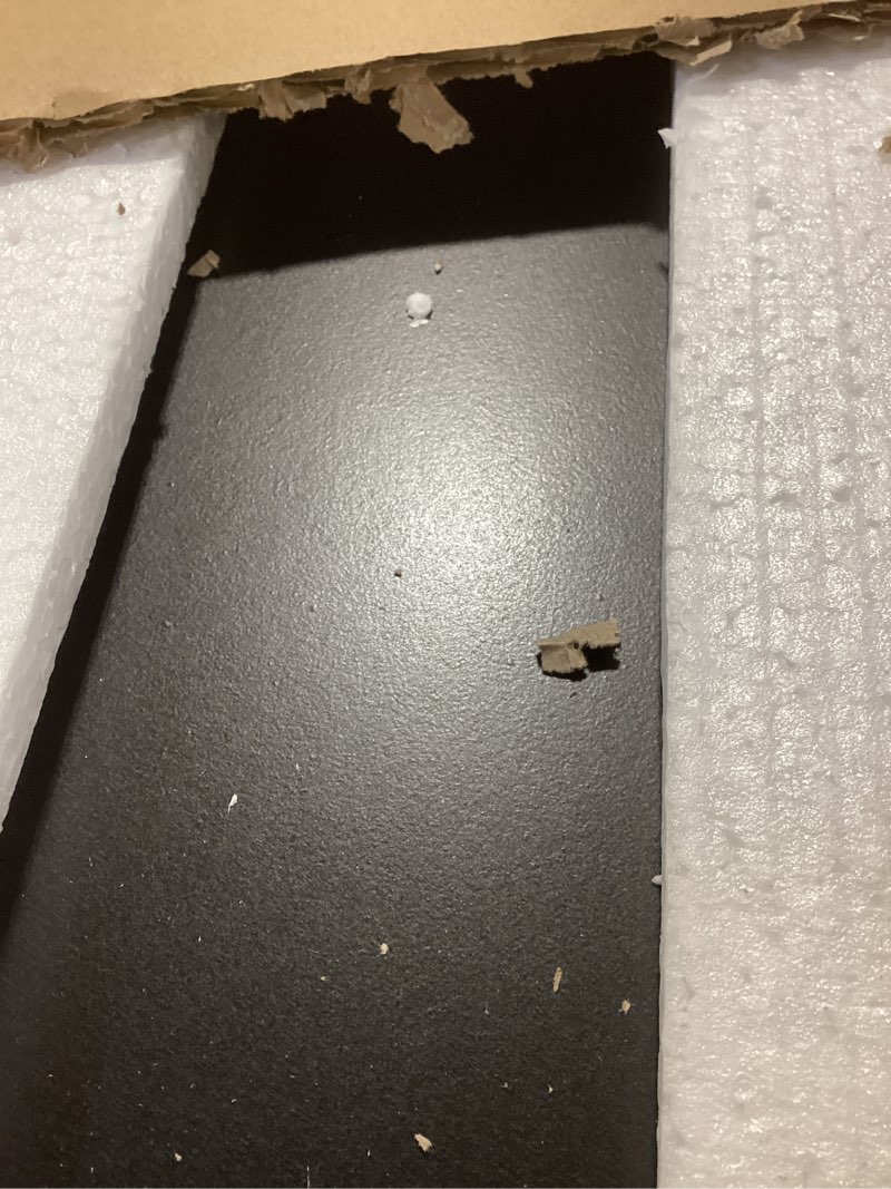 Condition photo showing Good Condition for Vintage Arch Scalloped Rectangle Framed Pin Board Linen Display Bulletin Board Large Fabric Picture Memo Decorative Pinboard for Xmas Gift Wall Office(Arch,13" X 25",Vintage Golden) Vintage Golden 13" x 25" Arch