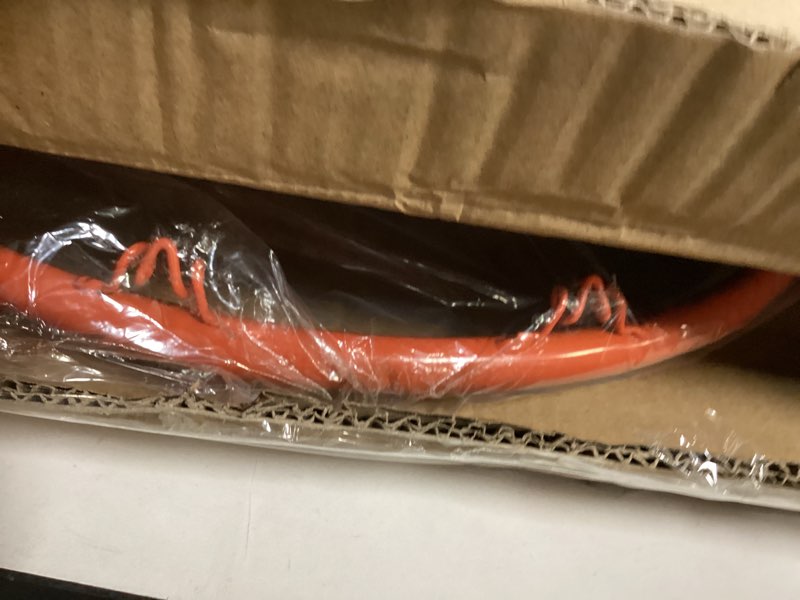 Condition photo showing Good Condition for thunderbay 18-inch standard basketball rim, two nylon nets including a night fluorescent basketball net