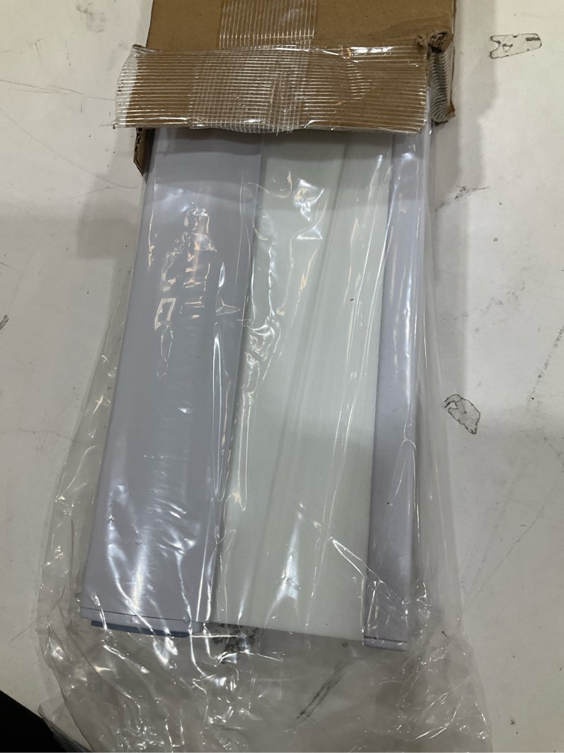 Condition photo showing New/Like New for tonature no drill cellular shades for indoor windows, thermal insulating & noise reducing honeycomb blinds, cordless free stop blinds light filtering, white, 28" w x 64" h 28"w x 64"h white(light filtering)