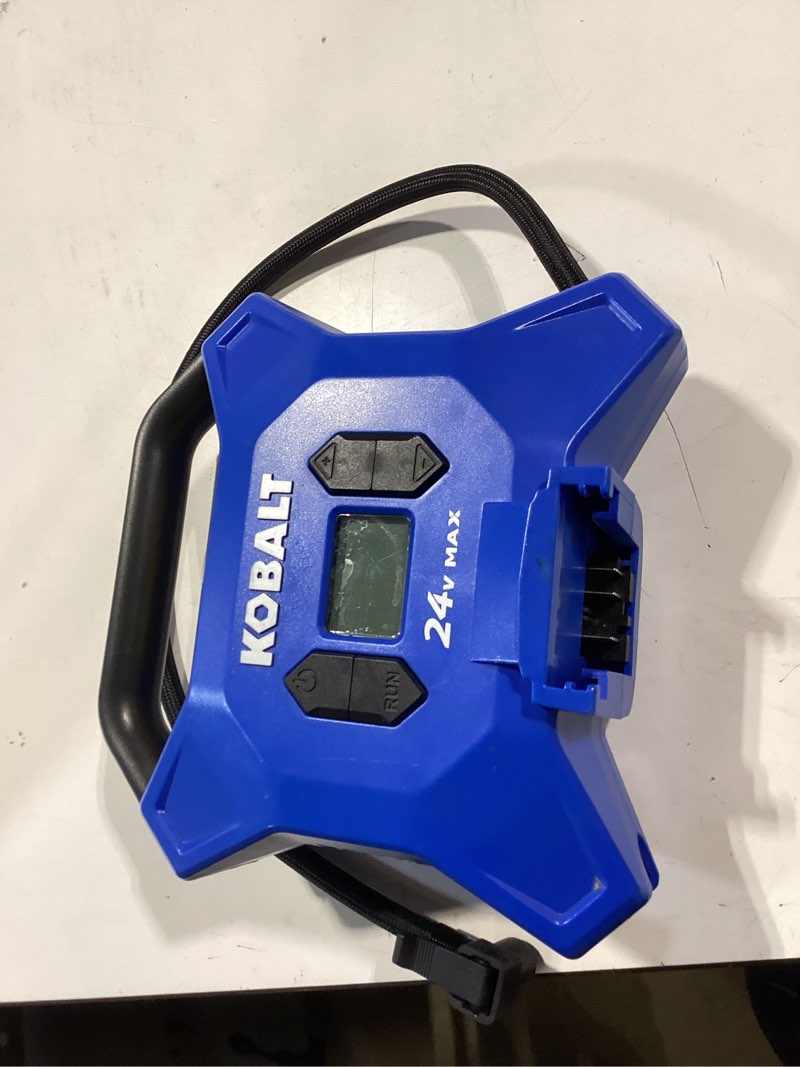 Condition photo showing As Is for astroai 160ps air compressor tire inflator dc integrated metal structure similar item