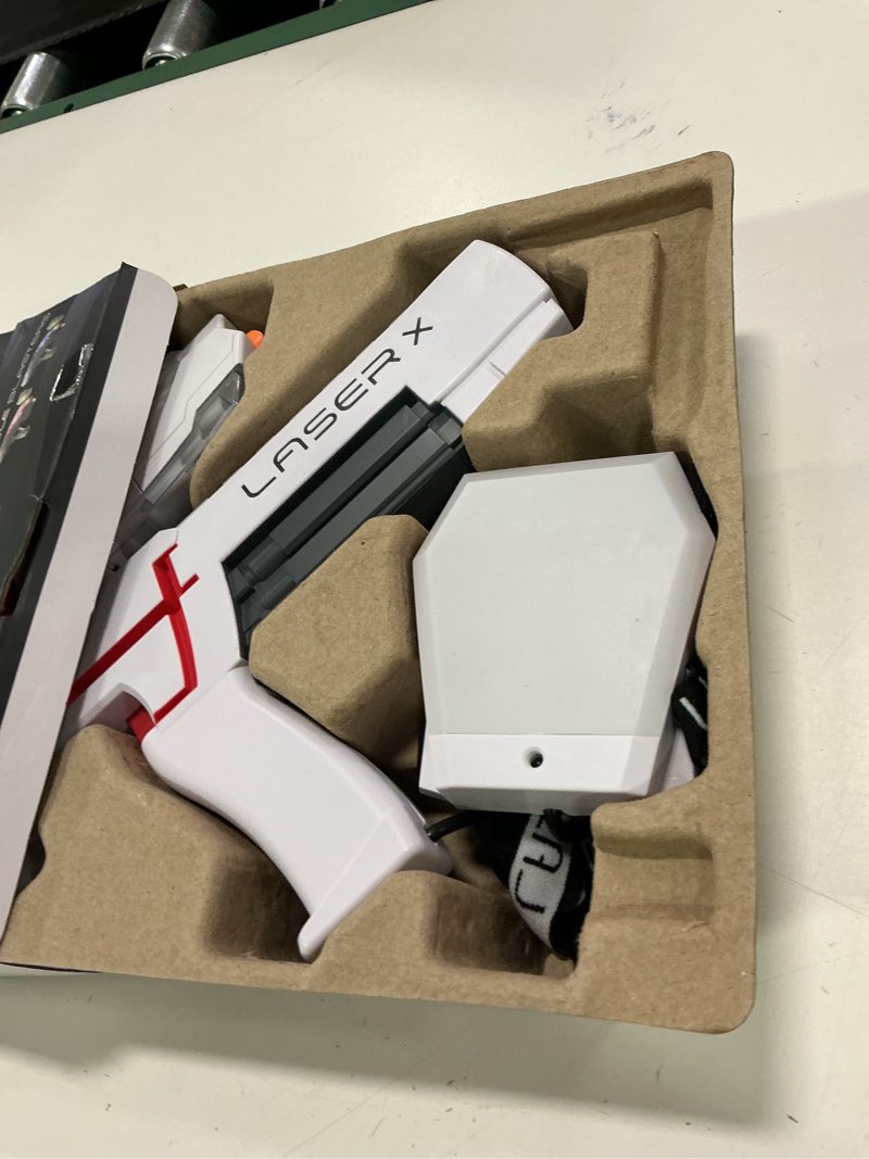 Condition photo showing Good Condition for LASER X The Original Two Player Laser Tag Gaming Set, Blasters & Vest Sensors, Ages 6+