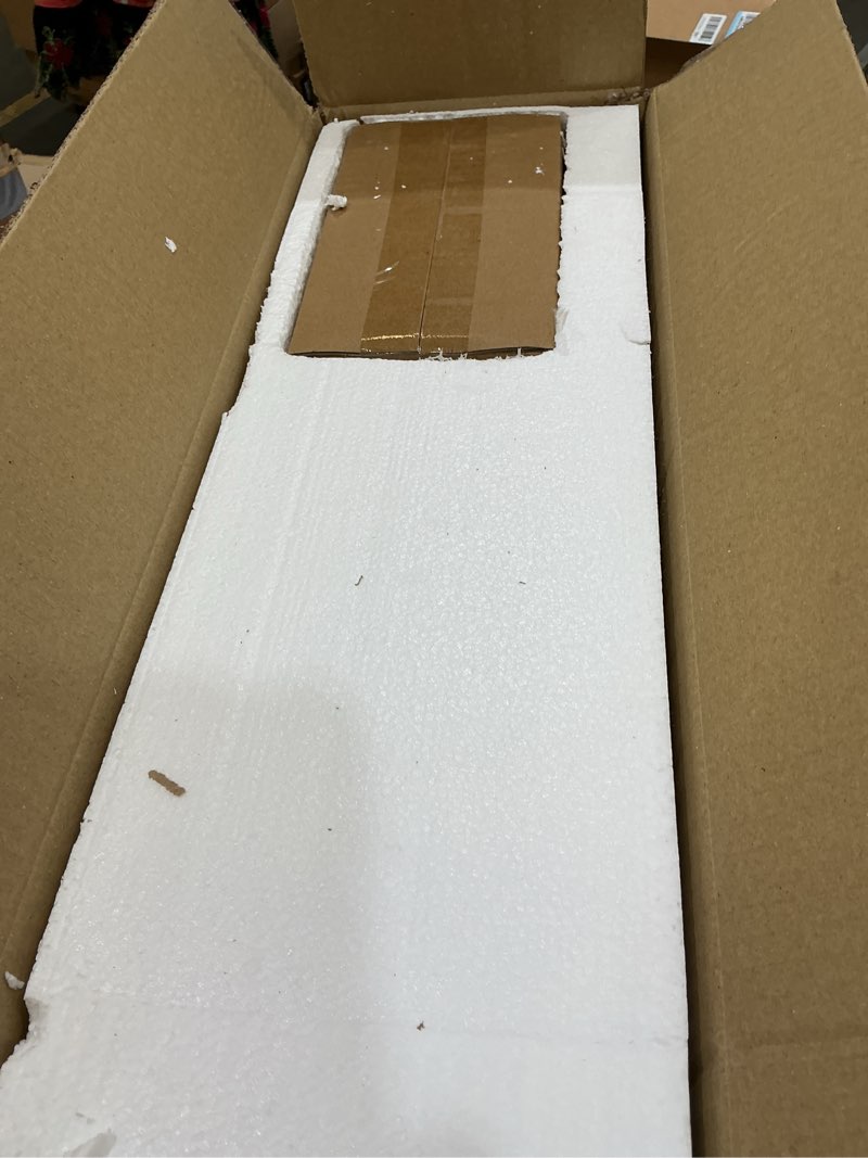 Condition photo showing As Is for espird chrome light fixtures, 3 light bathroom vanity light with clear glass shade, 22in modern vanity light, bathroom lighting fixtures over mirror for living room chrome 3-light