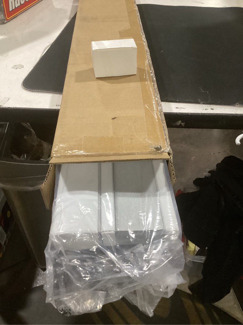 Condition photo showing Good Condition for unishades top down bottom up cellular shades cordless honeycomb blinds for indoor windows, for windows size (31" w × 48" h) colour (white - light filtering) white - light filtering 31" w × 48" h