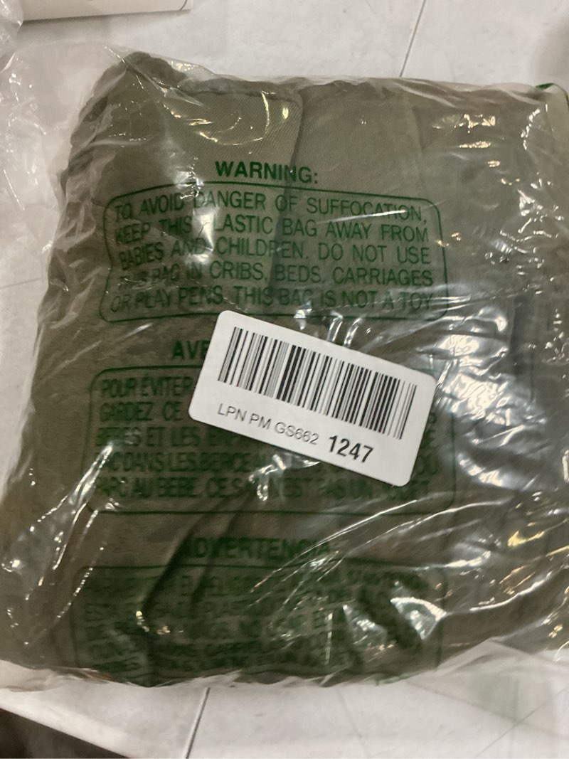 Condition photo showing Good Condition for olive green shower curtain lace tropical plant textured shower curtain sheer farmhouse fabric shower curtains for bathroom 72 x 72 olive green 72"w x 72"l (pack of 1)