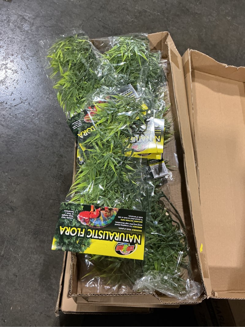 ZOO MED NATURAL MADAGASCAR BAMBOO PLANT bidding on 12