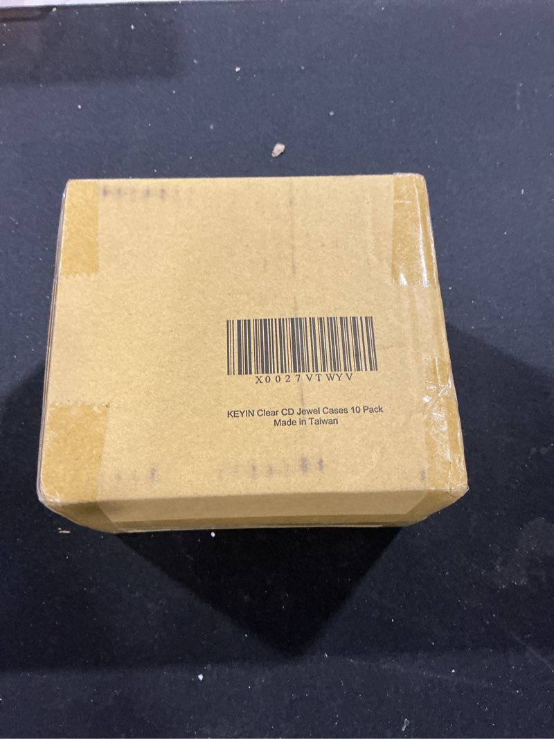 Condition photo showing New/Like New for KEYIN Standard Clear CD Jewel Case - Premium, 10 Pack