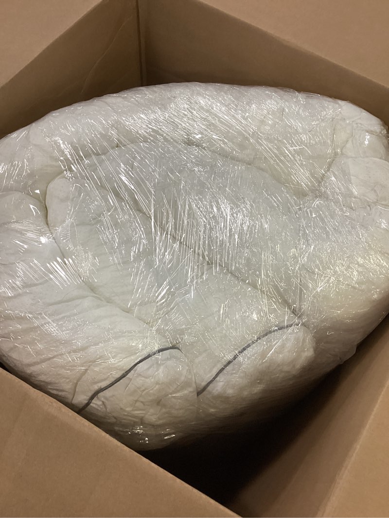 Condition photo showing As Is for Decroom 5 Inch Memory Foam Mattress Topper King for Back Pain Relief, Filled with Breathable Memory 