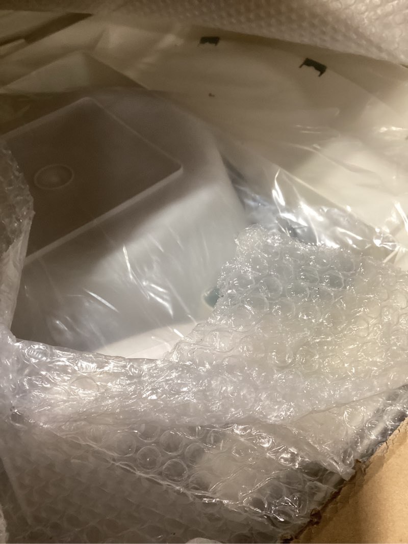 Condition photo showing Good Condition for Bedside Commode, Portable Toilet for Adults, Commode Chair for Toilet with Arms, Height Adjustable, 2 Toilets and Induction Night Light, Potty Chair for Elderly and Disabled White & Green