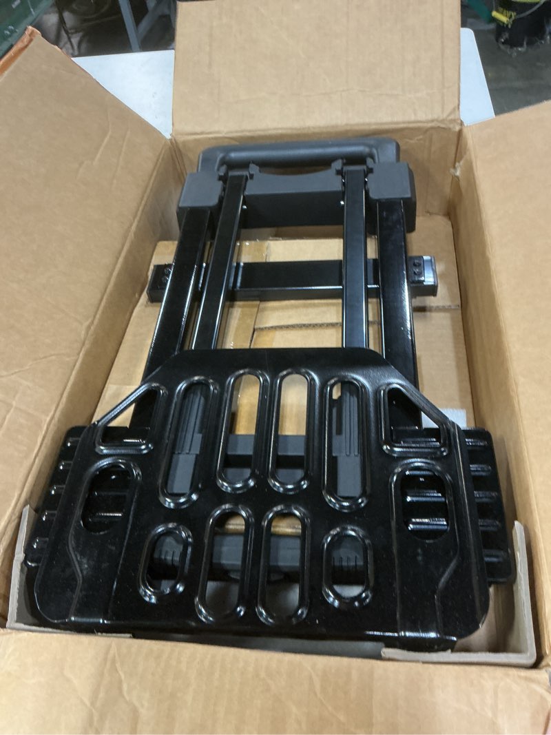 Condition photo showing Good Condition for KEDSUM 3-in-1 Convertible Hand Truck Dolly, 600LBS Heavy Duty Dolly Cart with Wheels, Dolly Cart with Adjustable Handle & Caster Wheels for Home,Office,School, 6 Wheels Innovative Design, Collapsible