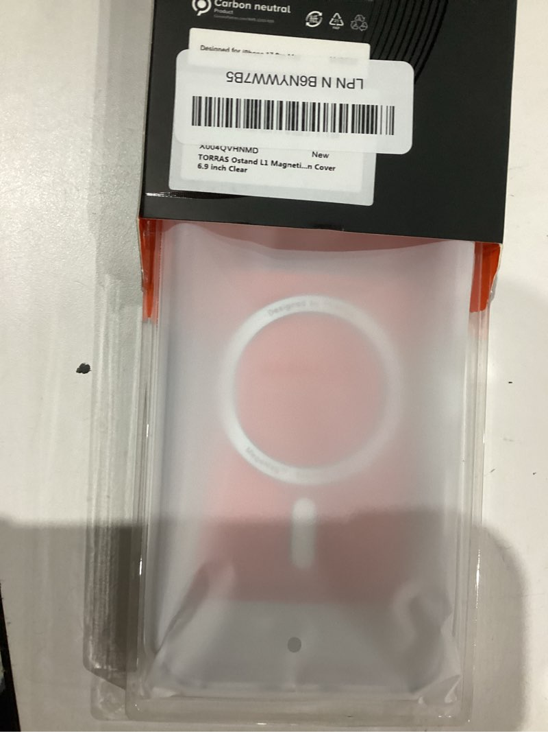 Condition photo showing Good Condition for torras strong magnetic & seamless stand for iphone 17 pro max case, anti-yellowing, fit for magsafe, military grade drop protection, adjustable kickstand slim for iphone 17 pro max case diamond clear clear for iphone 17 pro max