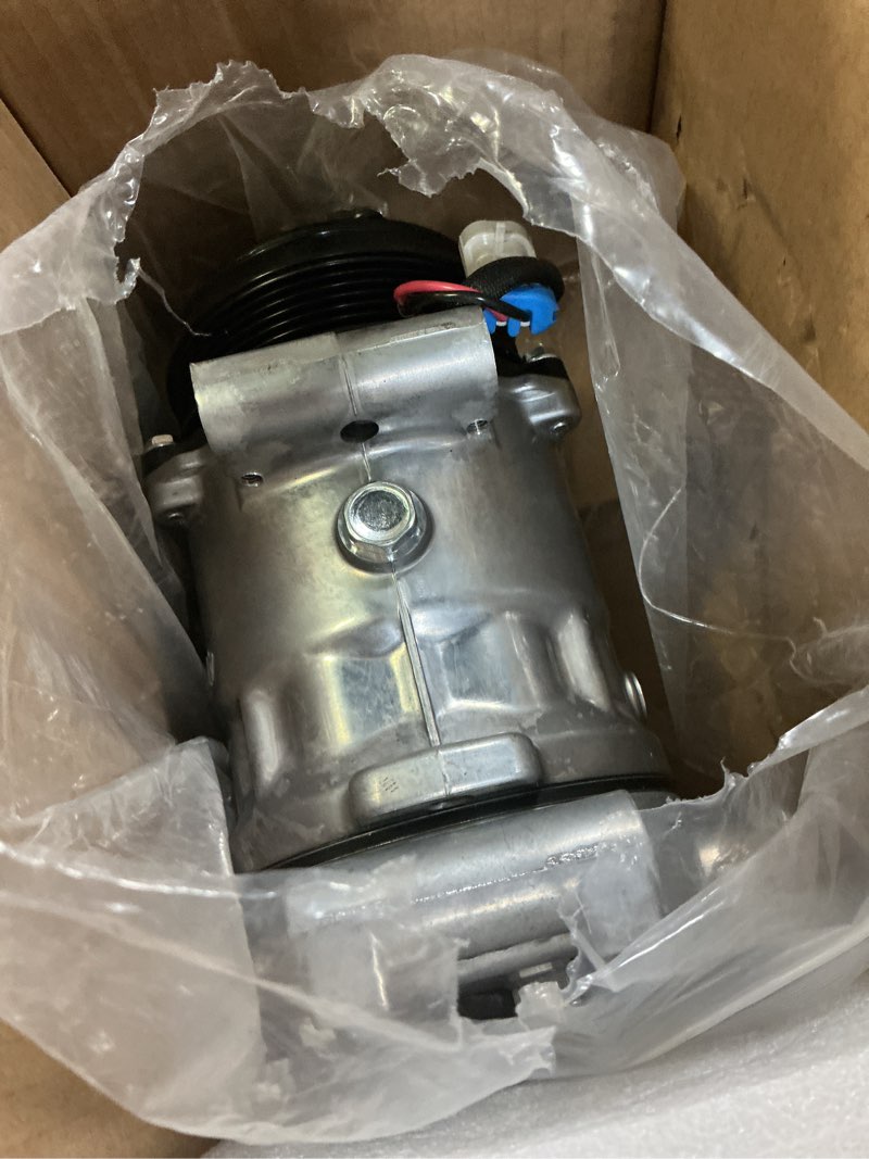 Condition photo showing Good Condition for air conditioning compressor a/c clutch for 1996-2005 chevy blazer express 1500 2500 3500 s10 4.3 5 5.7 6.5 7.4, for 96-04 gmc jimmy savana 1500 2500 3500 sonoma, for isuzu hombre & oldsmobile bravada