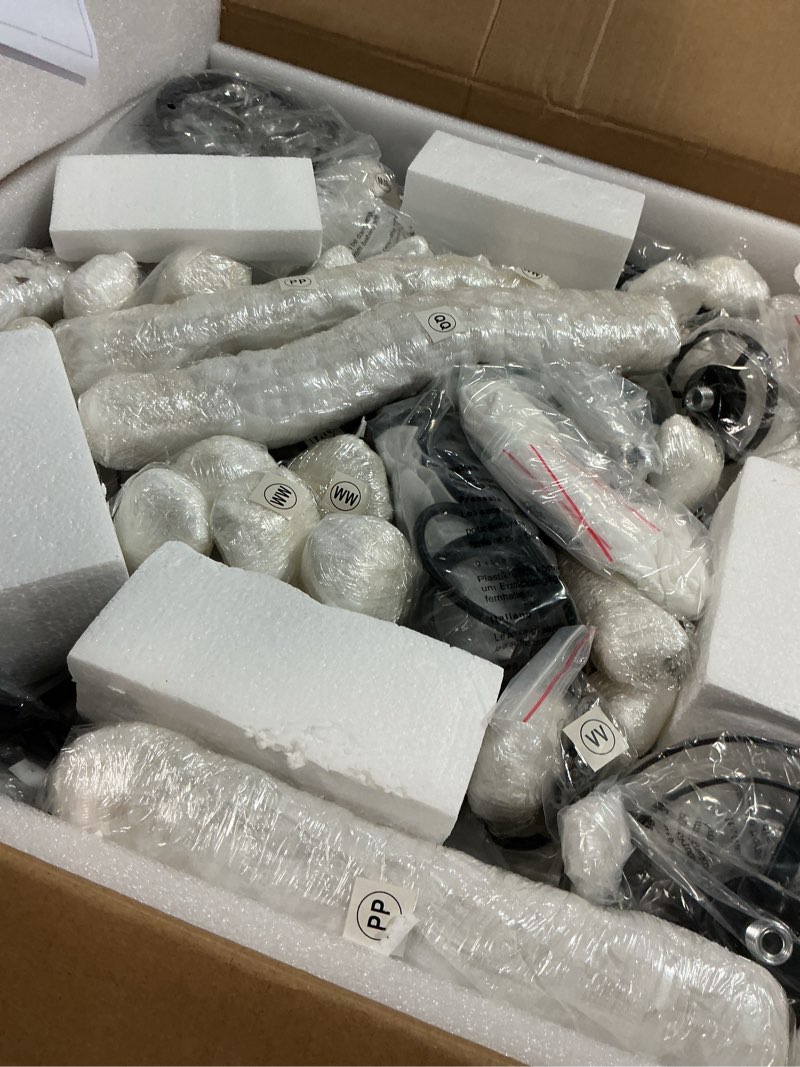 Condition photo showing New/Like New for TOCHIC Black Crystal Chandelier, 9 Lights Gothic Chandelier, Modern French Empire Chandelier for Bedroom, Modern Chandelier High Ceiling Light Fixture for Dining Room, Hallway, Staircase, 22" D