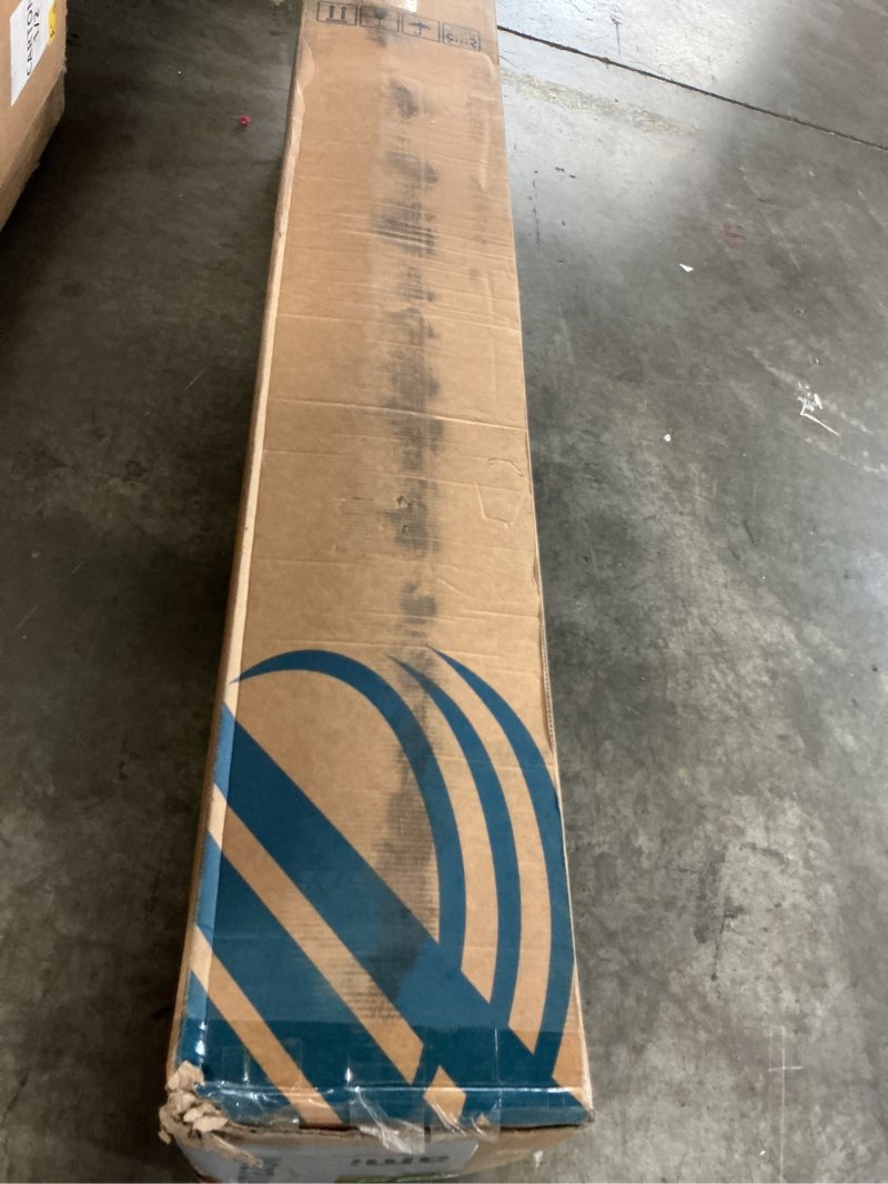 Condition photo showing New/Like New for full size mattress, 12 inch hybrid mattress in a box with individual pocket spring, gel memory foam and euro top, medium firm feel with motion isolation, pressure relief, edge support, black full 12 inch