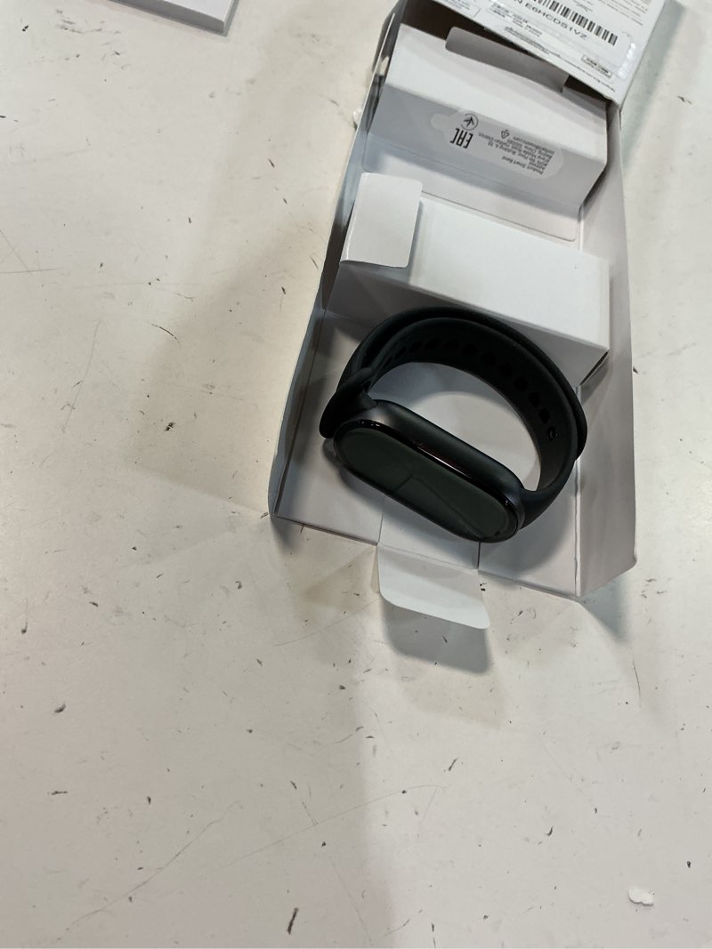 Condition photo showing As Is for xiaomi mi smart band 10 (2025) global version - 1.72" amoled display | 21 days battery life | touchscreen, multi-sport tracker, activity tracker, heart rate monitor | bt5.4 - (midnight black)