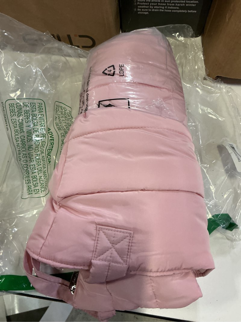 Condition photo showing Good Condition for topdesign puffer tote bag for women, lightweight puffy handbag with compartments, quilted shoulder bag for work, travel, gym hot pink medium