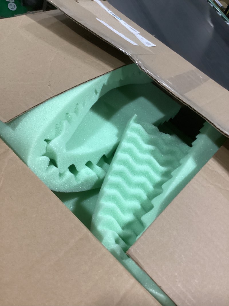 Condition photo showing Good Condition for mellow 1.5 inch 5-zone memory foam mattress topper, calming aloe infusion, dorm essentials, full aloe 1.5 inch full 5 zone