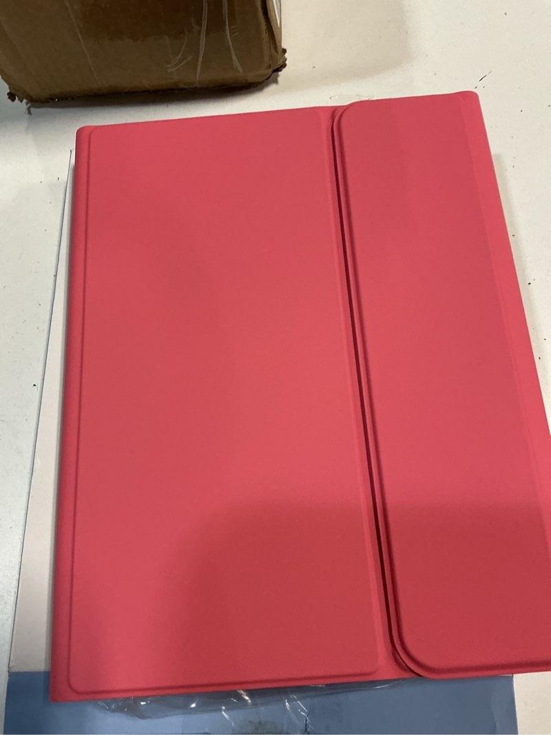 Condition photo showing Good Condition for harvopu compatible for ipad 11th 10th generation case with keyboard, folio cover with pencil holder, multi-touch trackpad, 7 color backlit, detachable keyboard for ipad (a16) 11th/10th gen (pink) | with pencil holder