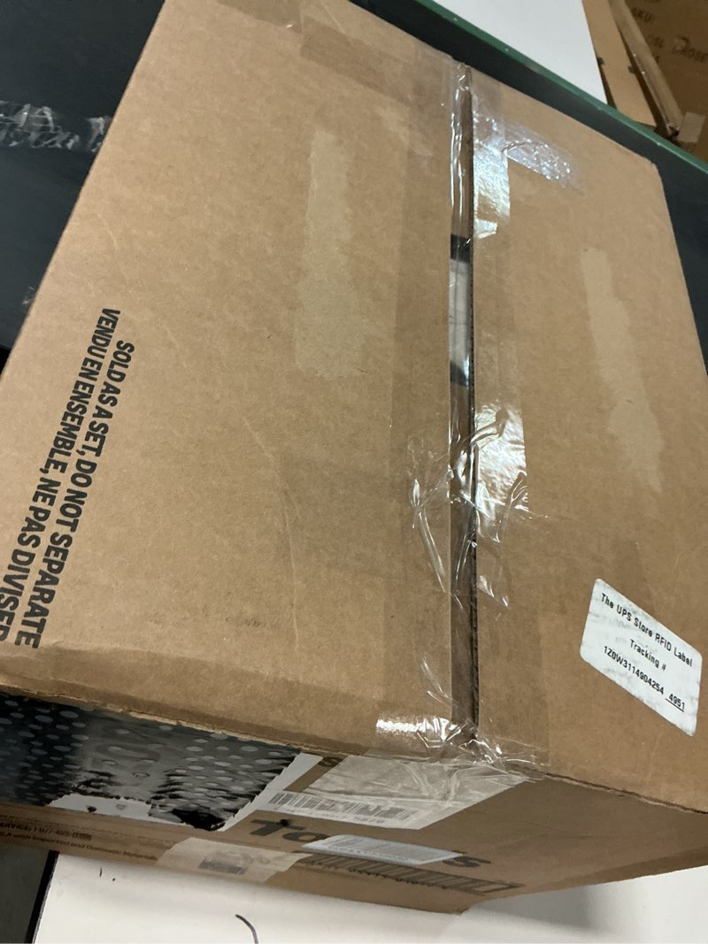 Condition photo showing New/Like New for amazon basics 2-ply flex-sheets paper towels, 12 basics rolls = 40 regular rolls, everyday value with 150 sheets per roll, packaging may vary