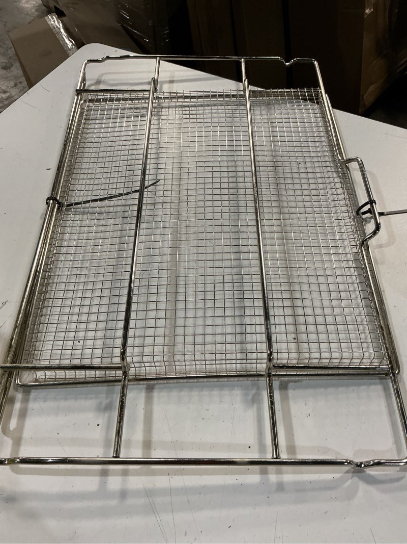 Condition photo showing Good Condition for frigidaire 30-in gas and electric range air fry tray ( stainless steel )