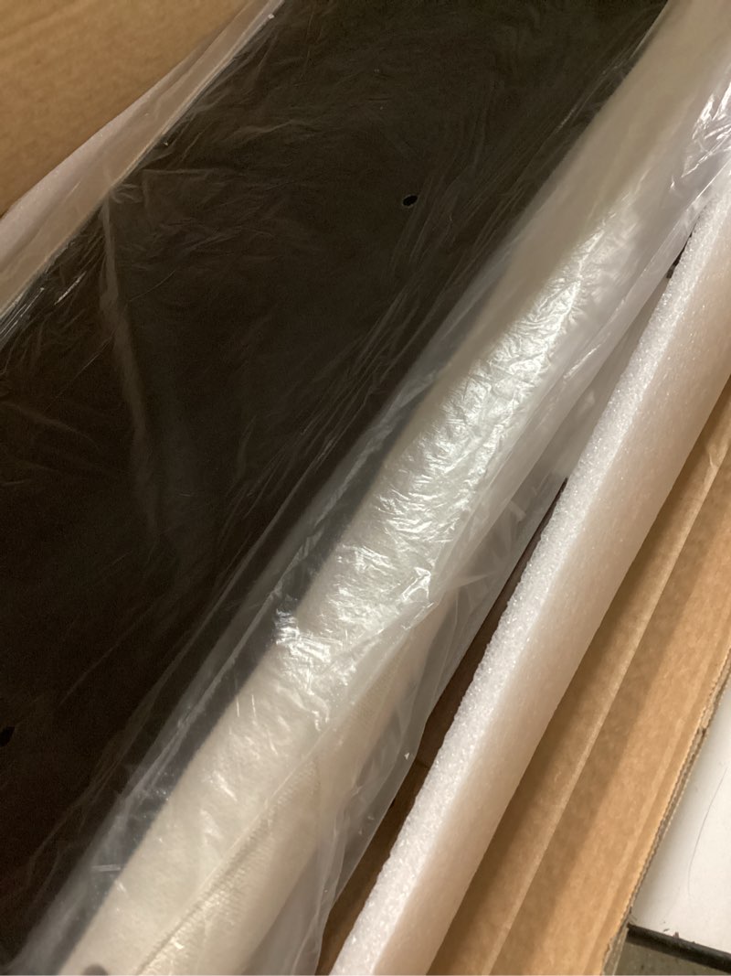 Condition photo showing Good Condition for Shoe Bench Entryway Bamboo 2-Tier Shoe Rack with Cushion Padded Seat Shoe Bench Organizer Stable for Entry, Hallway, Living Room, Bedroom, Closet (39.4 * 11.4 * 16.5IN, Brown-Beige) Brown-beige 39.4*11.4*16.5Inches