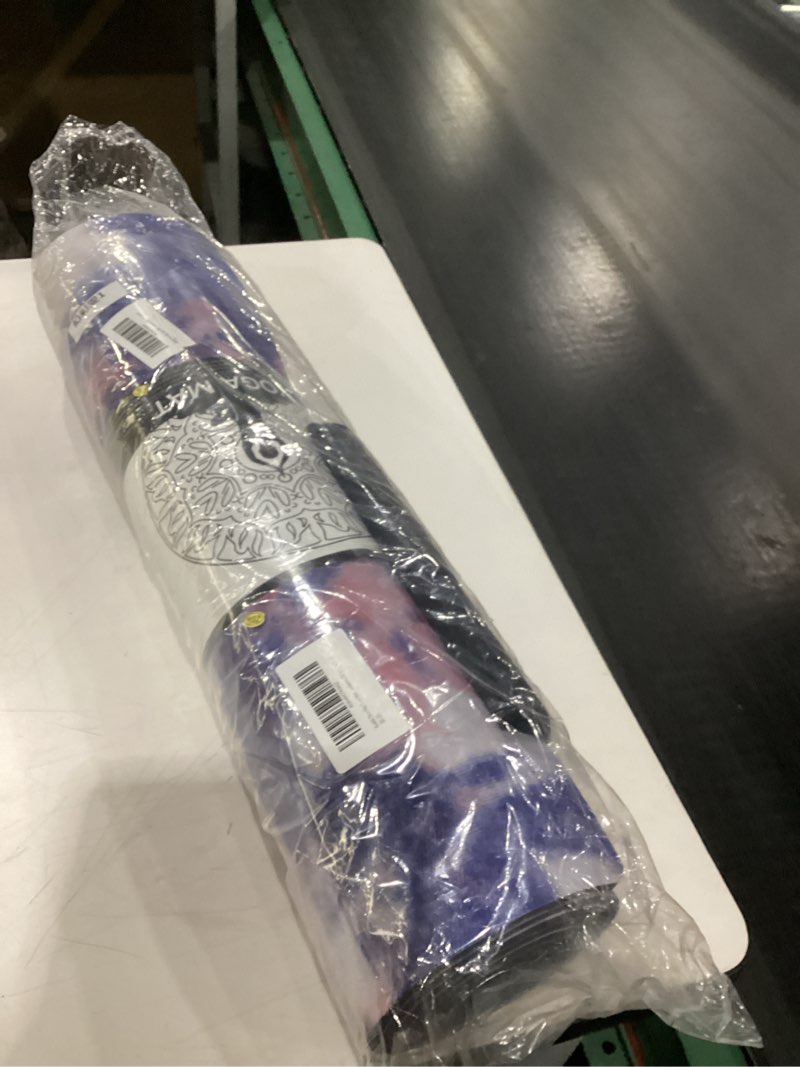 Condition photo showing New/Like New for Non Slip Yoga Mat TPE Workout Mat for Men Women, Thick Workout Mat with Carrying Strap, Fitness Mats for Exercise, Yoga, Fitness, Pilates, Floor Workouts (72" x 24" x 6mm) 12 signs