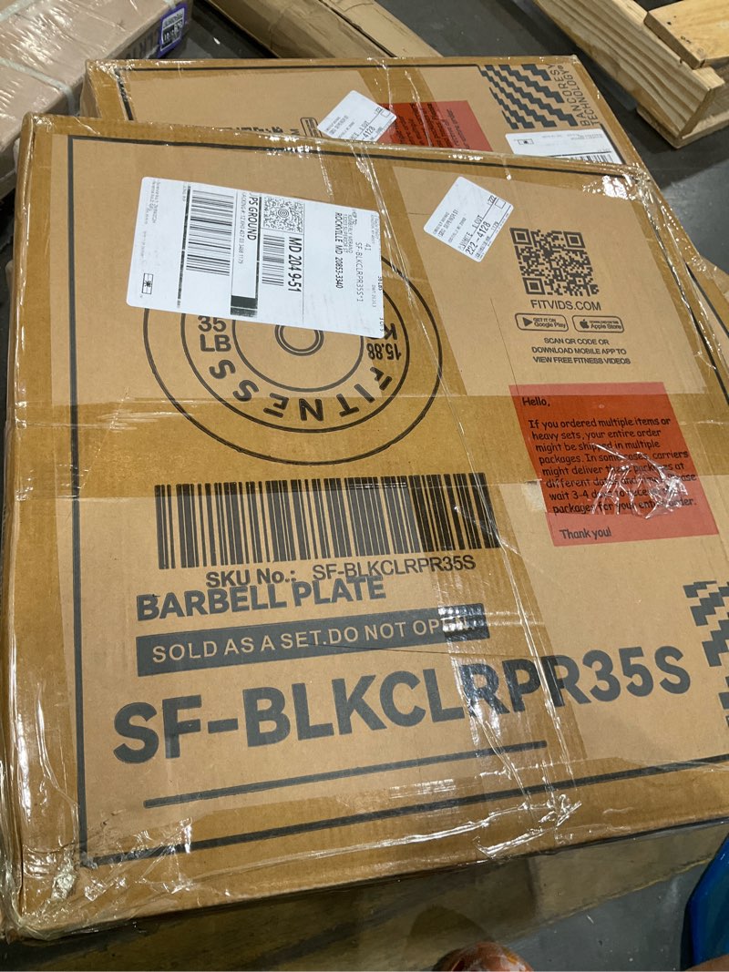 35lbs barbell plate