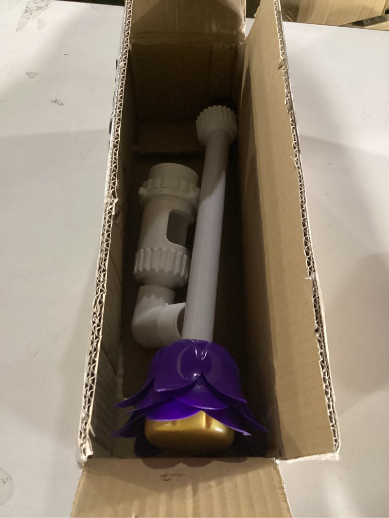Condition photo showing Good Condition for tulip flower pool waterfall fountain spray – adjustable pool water sprinkler & aerator for inground & hard-sided aboveground pools - easy attach to return fitting - fully variable height & location