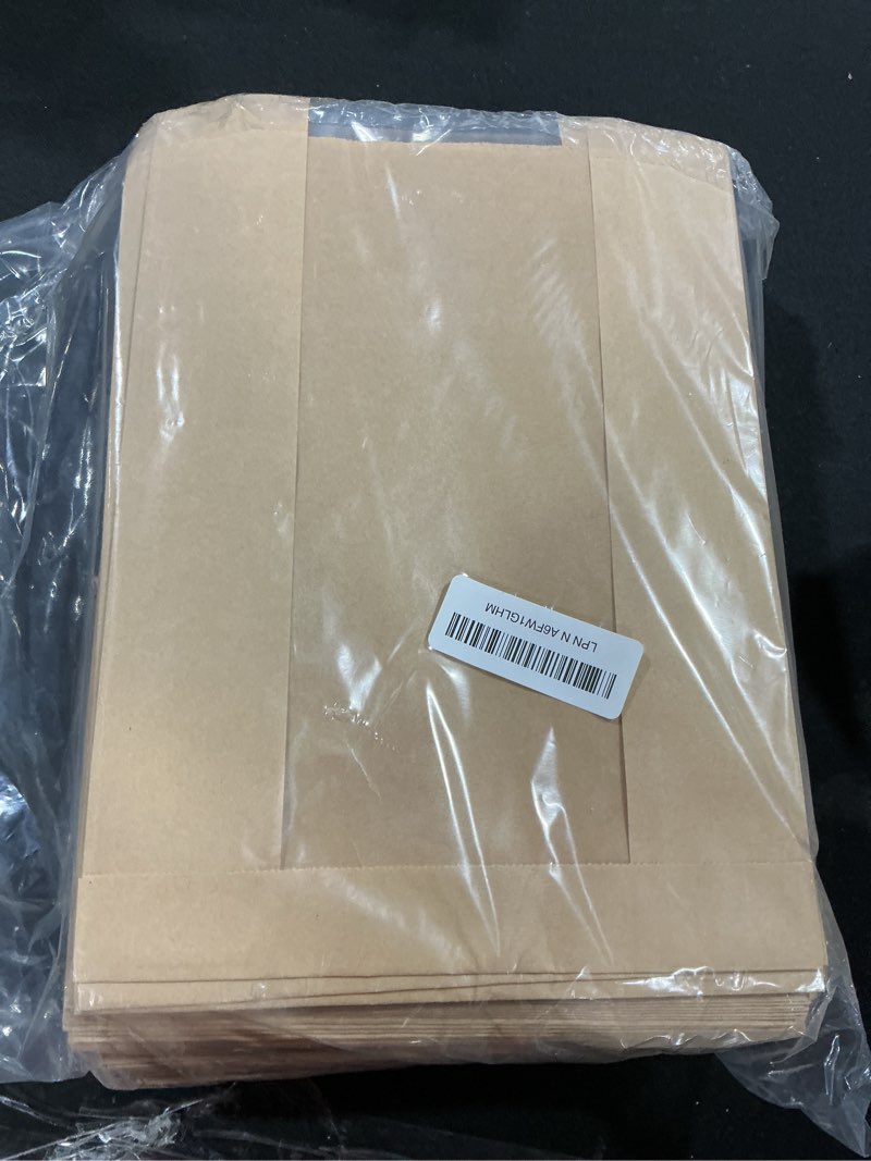 Large Paper Bread Bags for Homemade Sourdough Bread Packaging Bakery Bag for Gifting, Label Seal Sti