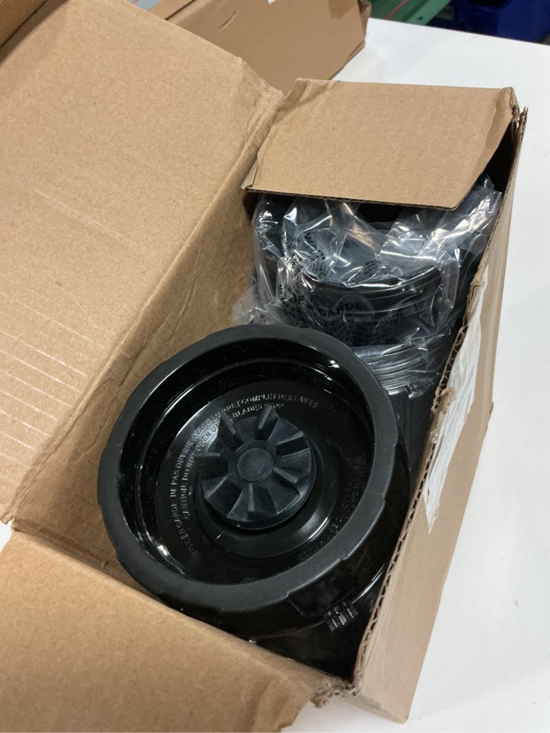 Condition photo showing Good Condition for blender cups replacement parts for ninja,2-pack 24oz blender cups with sip & seal lids,7 fins blender replacement blade compatible with ninja bn401 bn751 bn801 bl480-30 bl642-30 bl682 bl687 nn102
