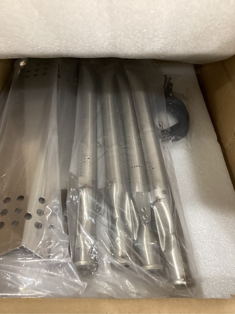 Condition photo showing Good Condition for bbq-plus grill parts kit for nexgrill 4-burner 720-0830h 720-0830h 720-0888n 720-0888 720-0864 720-0896b, cooking grate, heat plate shield and burner tubes for nexgrill grill replacement parts ss for 720-0830h