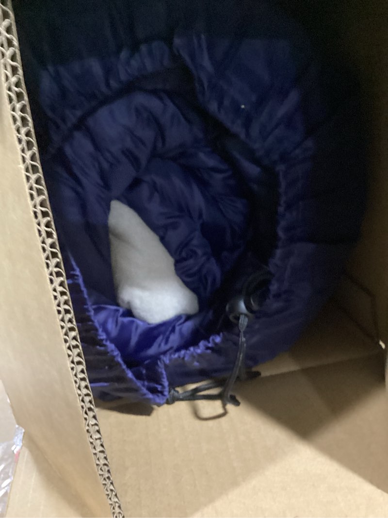 Condition photo showing Good Condition for Coleman Brazos 20/30°F Adult Cool-Weather Sleeping Bag with No-Snag Zipper & Stuff Sack, Machine Washable, Great for Camping, Traveling, Guests, & More PFAS-Free 30°f