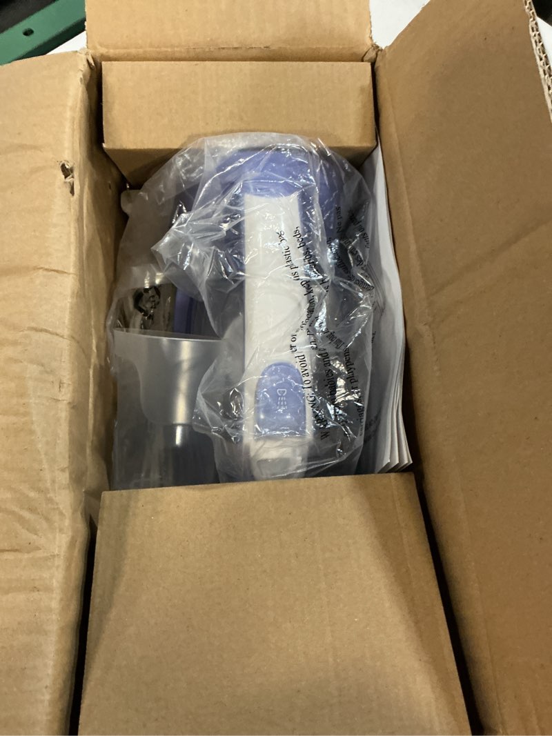 Condition photo showing Good Condition for cordless iron for clothes, 1550w 2-in-1 cordless/corded steam iron rapid heating, ceramic soleplate, 3-way auto-off, self-cleaning, 12.85oz water tank ironing clothes for home, purple lavender