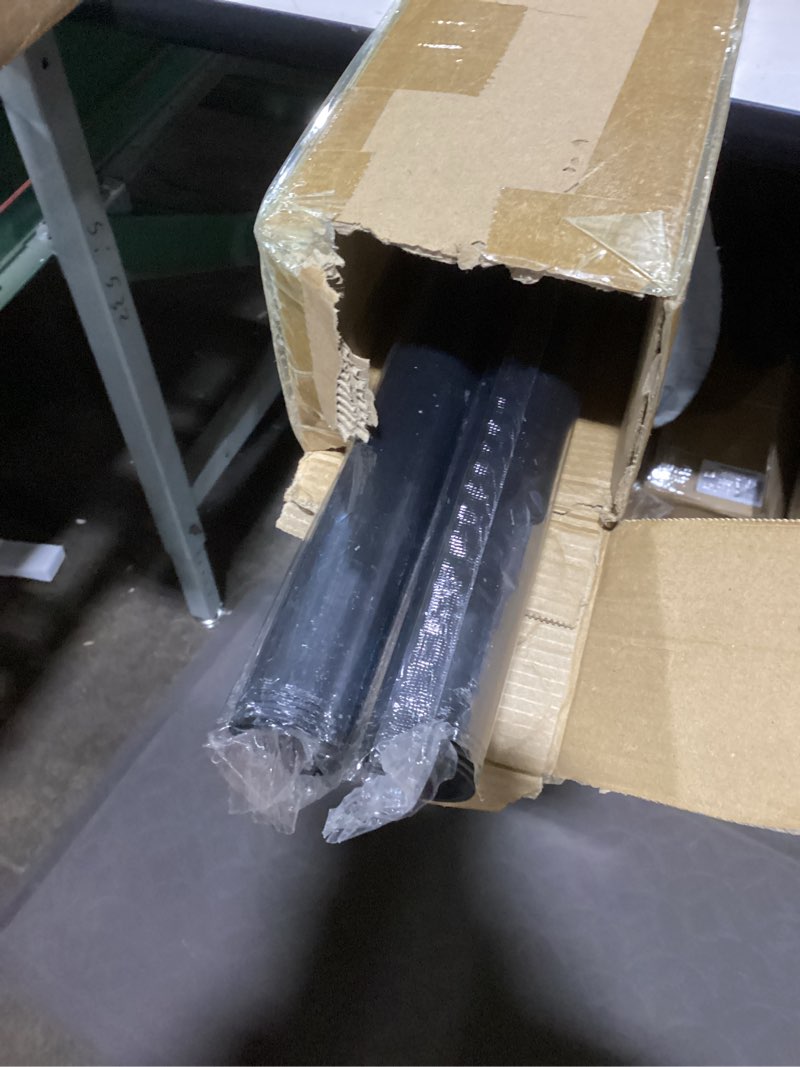 industrial pipe stair handrail, wall-mounted metal hand rail for indoor & outdoor steps, black galva