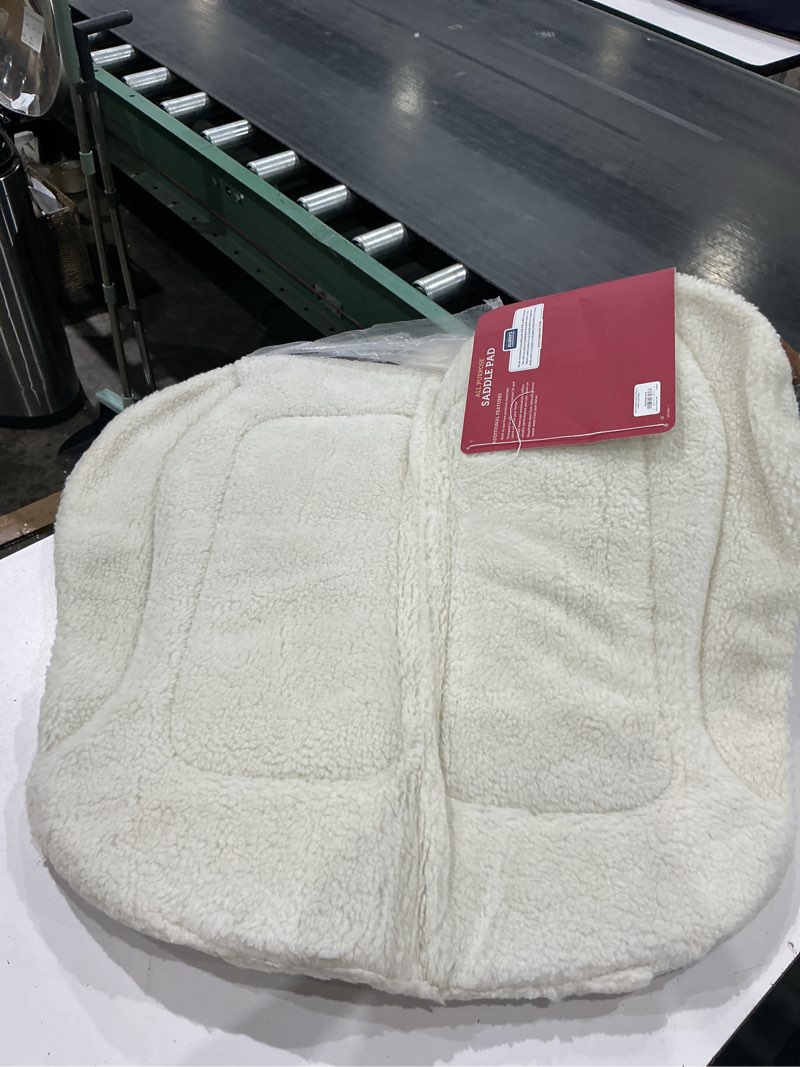 Condition photo showing Good Condition for weaver leather all purpose contoured barrel saddle pad, teal/green, 28" x 34"