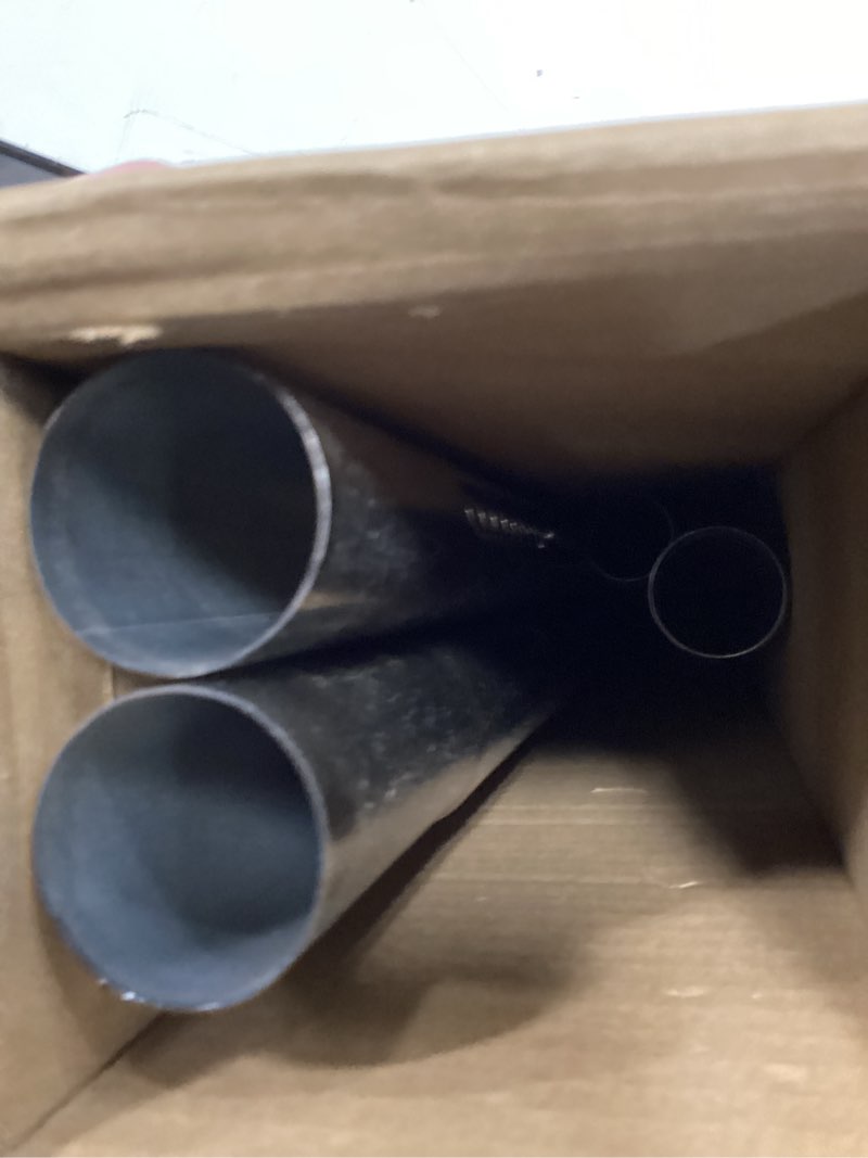 Condition photo showing Good Condition for aizesi 41-144 inch heavy duty silver tension curtain rod - no drilling, adjustable, rust-proof for outdoor, living room, bathroom silver 41" to 144"