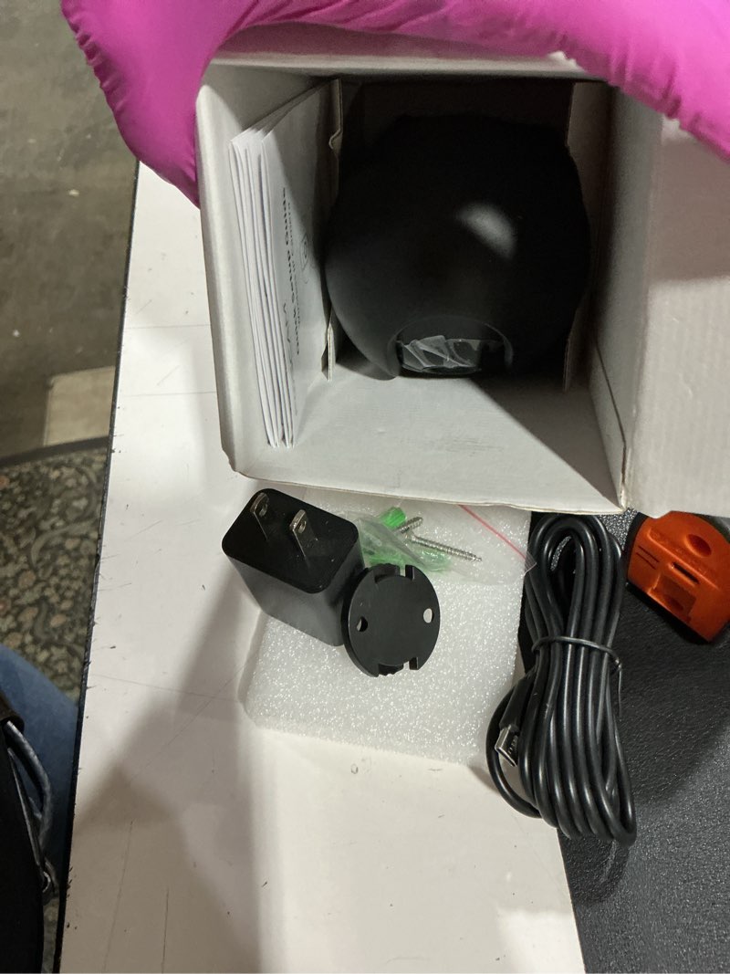 Condition photo showing Good Condition for foscam 3k 5mp wifi pet cameras for home security, 2.4ghz indoor camera baby monitor with 360° pan tilt, 2-way audio, 20x digital zoom, night vision, ai human detection, cloud & sd card storage