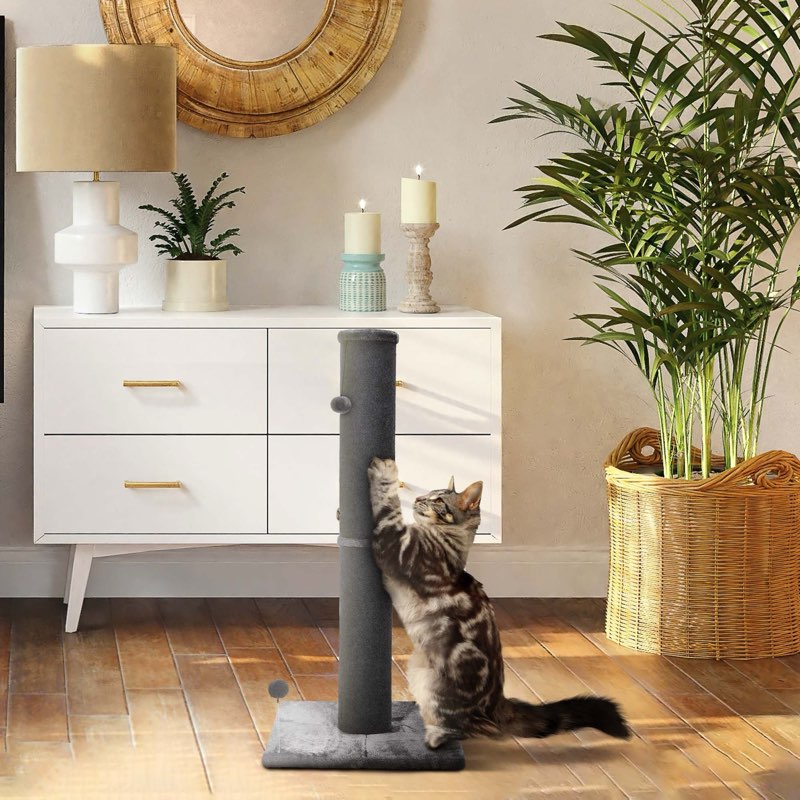 item similar)))))))))cat craft 42 bobcat cat scratcher, grey