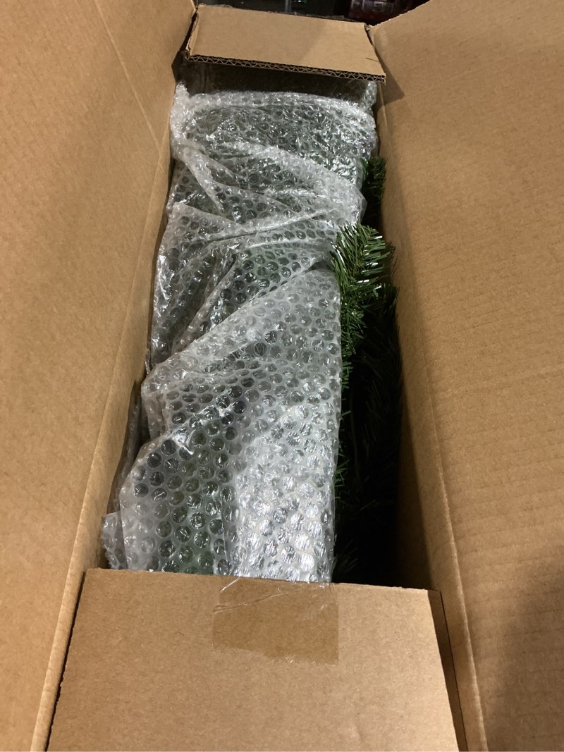 Condition photo showing Good Condition for National Tree Company Pre-Lit Artificial Medium Christmas Tree, Green, Kincaid Spruce, Multicolor Lights, Includes Stand, 4 Feet 4ft